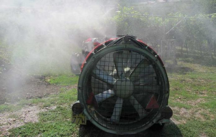Macchine irroratrici di fitofarmaci