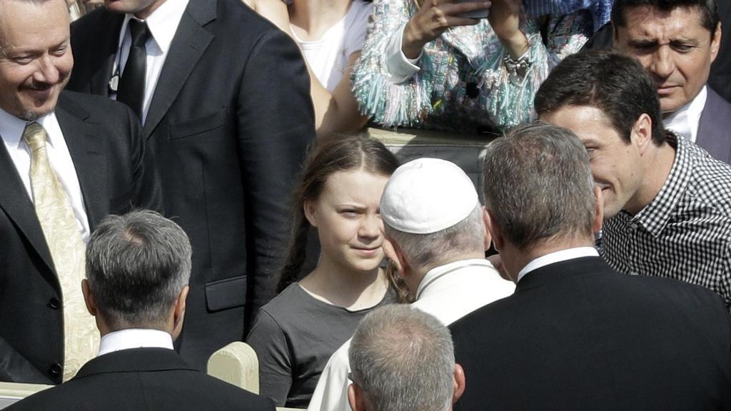 Greta e il Papa