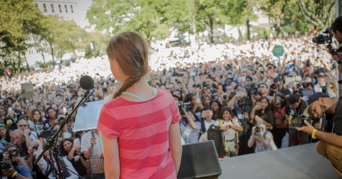 Greta Thunberg a New York