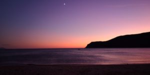 Quiete al tramonto