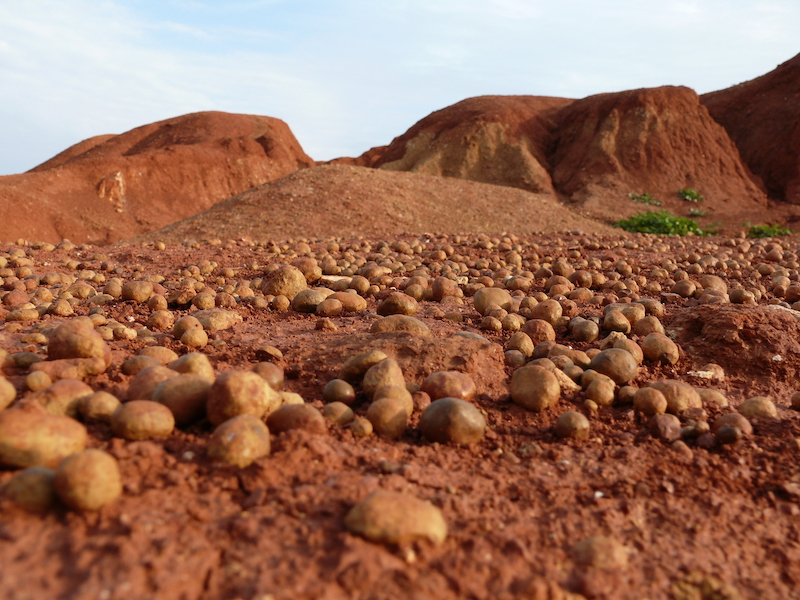 Marte ....chiama Terra ...cava dismessa di bauxite Otranto (LE)