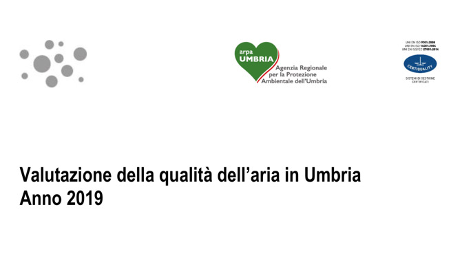 Rapporto qualità dell’aria Umbria