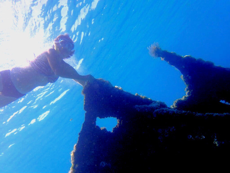 Sulla bocca del pesce