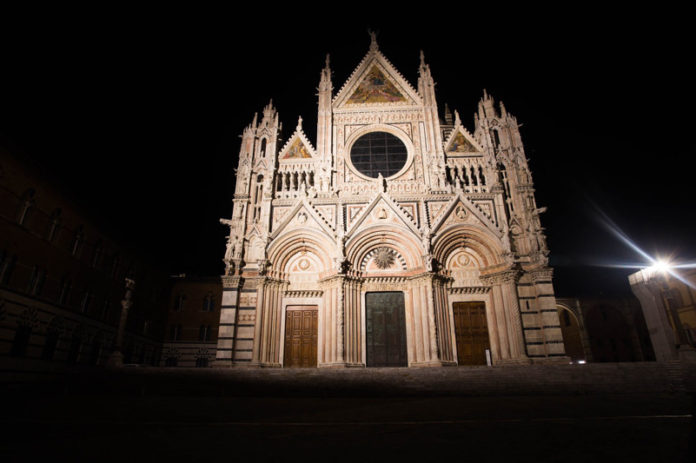Il Duomo di Siena durante il lockdown