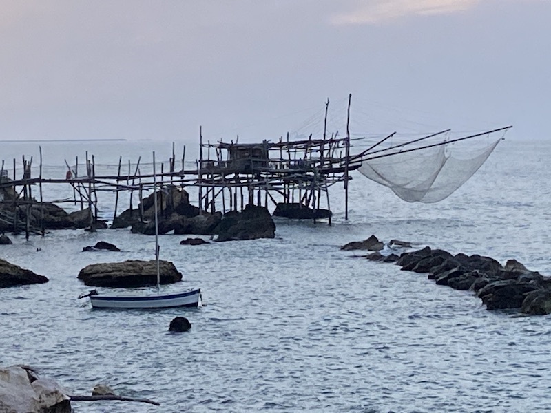 Trabocco da sola pesca