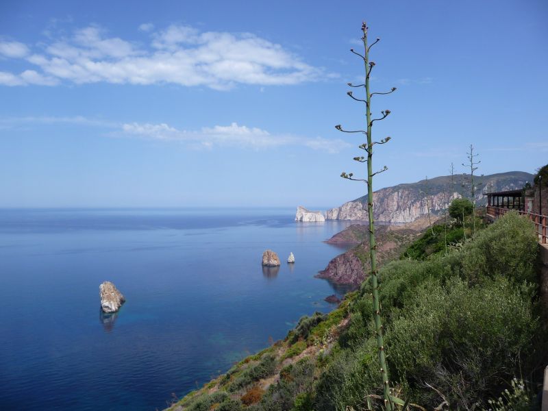 Pan di Zucchero visto dal Belvedere di Nebida, Frazione di Iglesias