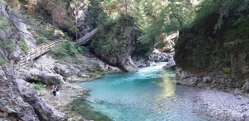 Orrido dello Slizza,Tarvisio, tutt'altro che orrido!