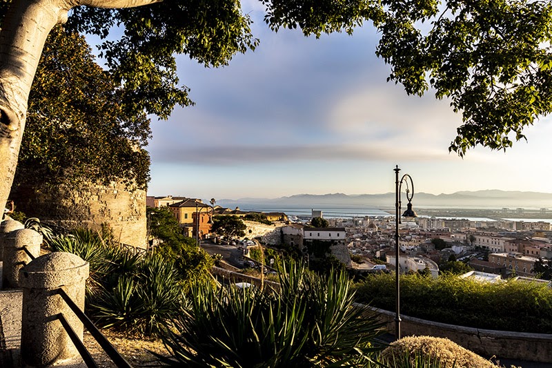 Scorcio di Cagliari da Castello