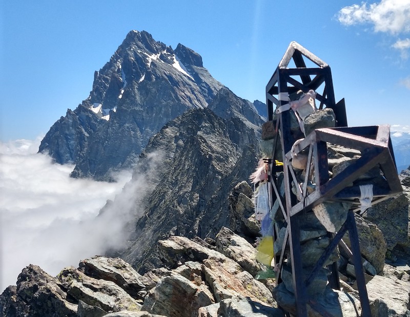 Il Monviso da Punta Udine