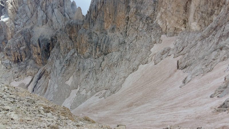 Quel che resta- Ghiacciaio del Calderone - Gran Sasso