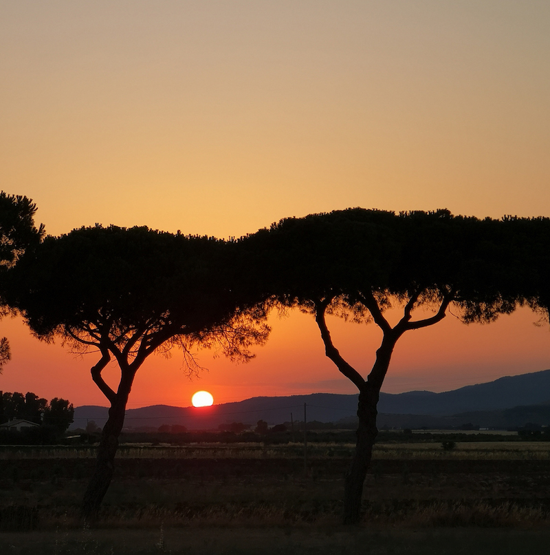 Capalbio tramonto