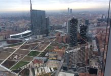 Milano vista dal palazzo della Regione