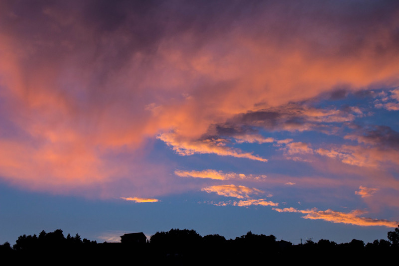 Scattering di Rayleigh sul cielo di Potenza