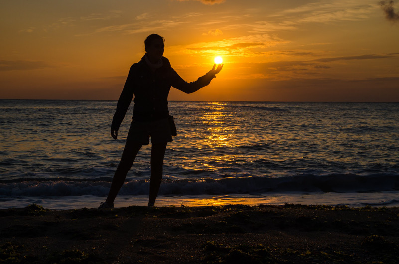 Il sole tra le mani