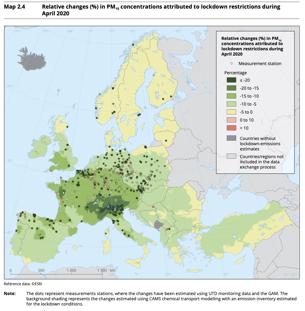 La qualità dell'aria in Europa – SNPA – Sistema nazionale protezione  ambiente