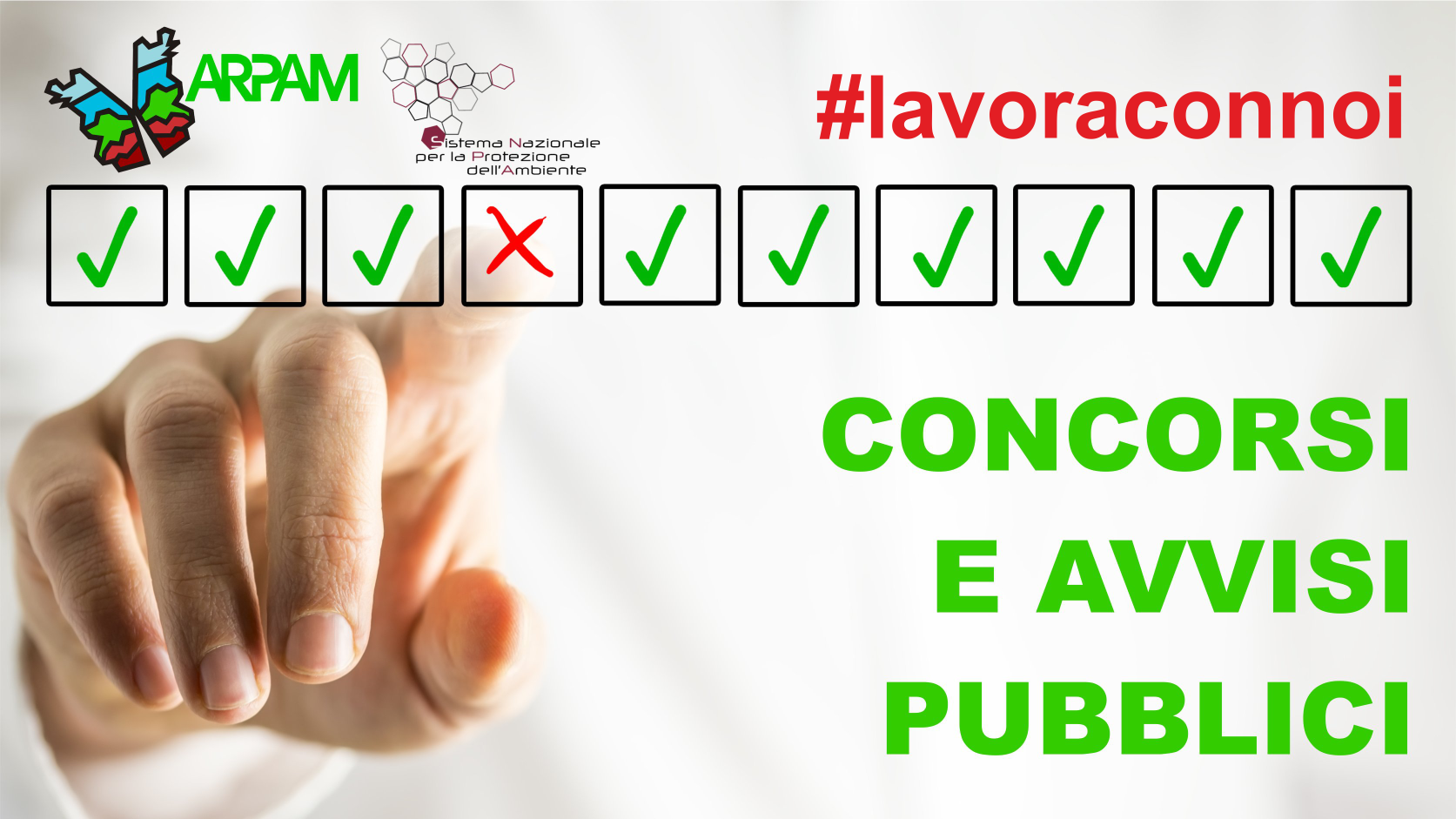 ARPAM: lavora con noi