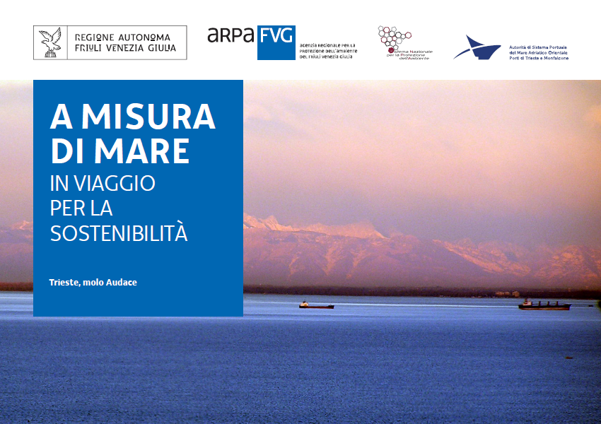 Locandina eventi "A misura di mare" di Arpa FVG