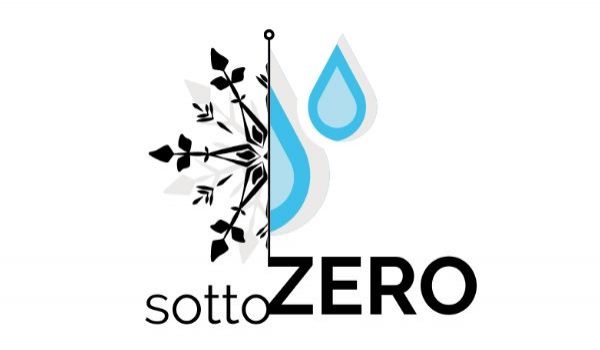 Logo del report sottoZero redatto dalla Cabina di Regia dei Ghiacciai valdostani