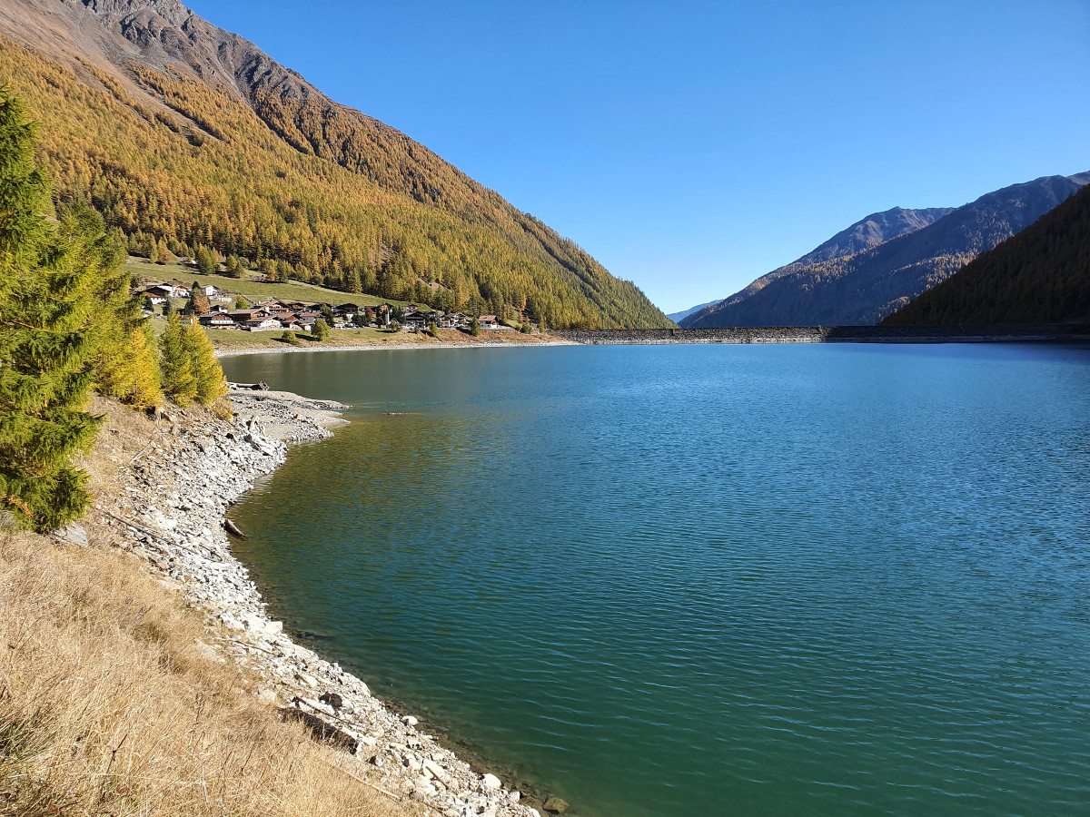Il lago di Vernago in Alto Adige