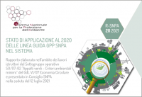 Stato di applicazione al 2020 delle Linea Guida GPP SNPA nel Sistema