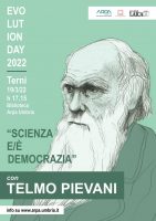 Telmo Pievani a Terni per parlare di Scienza e Democrazia
