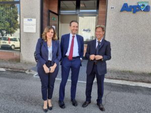 Visita dei vertici Ispra all’Arpa Piemonte