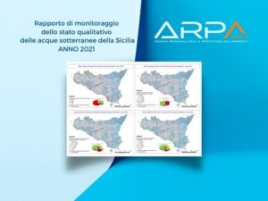 Stato di qualità delle acque sotterranee della Sicilia, disponibile il rapporto di monitoraggio 2021