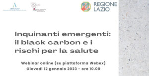 Webinar ARPA Lazio sul Black carbon