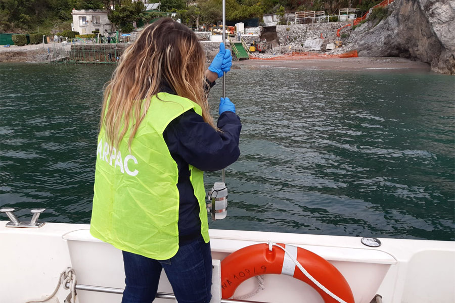 Riparte il monitoraggio delle acque di balneazione in Campania