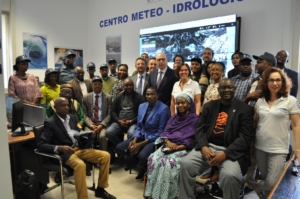 Riduzione e gestione del rischio, delegazione africana in visita a Protezione Civile e Arpa Liguria