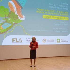 La presidente di Arpa Lombardia Lucia Lo Palo